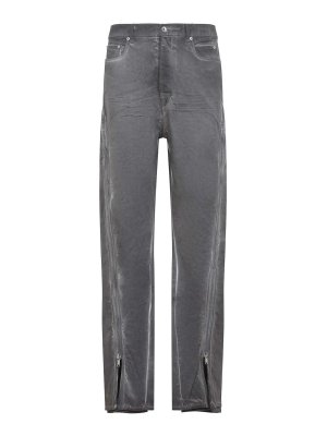 RICK OWENS: straight leg jeans - Drkshdw Bolan Banana Jeans