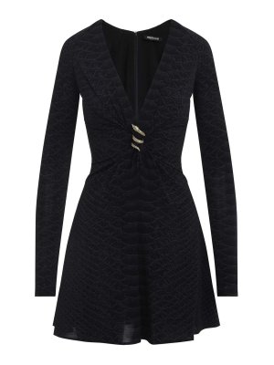 ROBERTO CAVALLI: ショートドレス - ショートドレス - 黒
