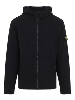 STONE ISLAND: スウェット＆セーター - スウェットシャツ/セーター - 黒