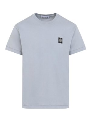 STONE ISLAND: t-shirts - Cotton T-Shirt