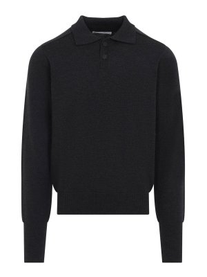 STUDIO NICHOLSON: Pull col rond - Pull Col Rond - Noir