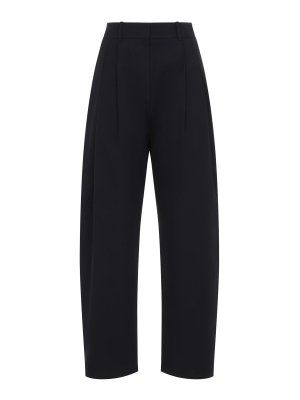 STUDIO NICHOLSON: casual trousers - Sperro Double Pleat Pants