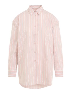 THE FRANKIE SHOP: padded jackets - Oana Cotton Padded Shirt