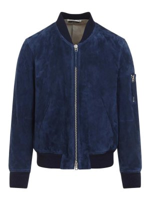 TOM FORD: bombers - Soft Suede Bomber