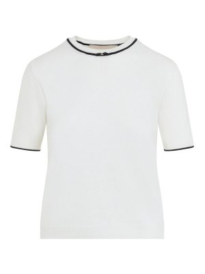 VALENTINO: t-shirts - Knit Wool T-Shirt