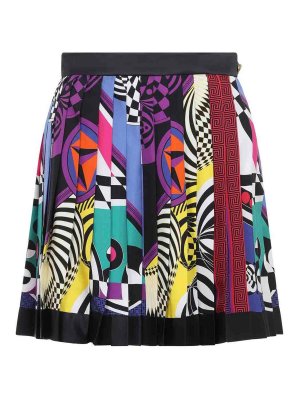 VERSACE: gonne al ginocchio  e longuette - Gonna Foulard Teatro