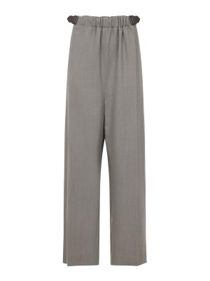 LOEWE: Pantalons casual - Pantalons Décontractés - Beige