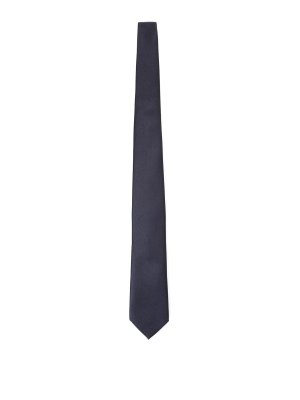 GIORGIO ARMANI: Corbatas y pajaritas - Corbata - Azul
