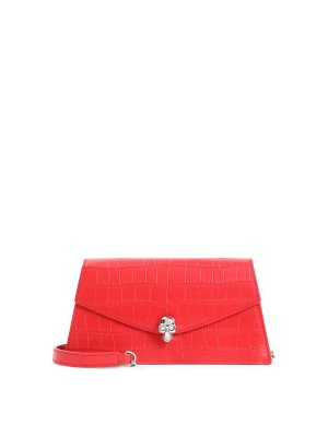 ALEXANDER MCQUEEN: Clutches - Clutch - Rot