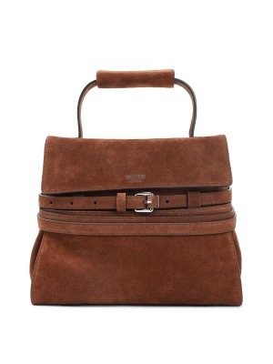 MOSCHINO: shopper - Borsa con manico Top  con cintura