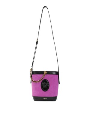 VERSACE: バケットバッグ - バケットバッグ - 黒
