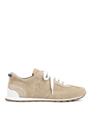 BRUNELLO CUCINELLI: trainers - Suede Runner Sneakers