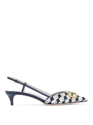 VALENTINO GARAVANI: sandals - V Logo Slingback