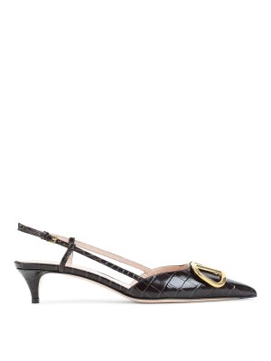 VALENTINO GARAVANI: sandals - V Logo Signature Slingback
