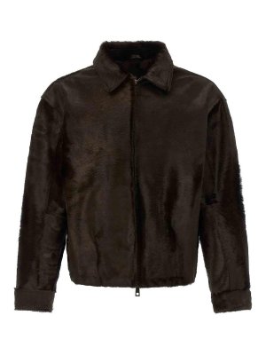 GIORGIO BRATO: Fur & Shearling Coats - Pony Hair Jacket