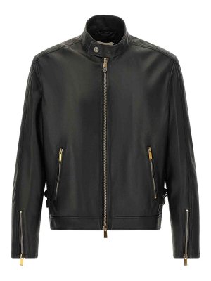 VERSACE: Casualjacken - Casualjacke - Schwarz