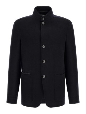 ZEGNA: Casualjacken - Casualjacke - Blau