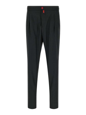 KITON: casual trousers - Red Button Pants