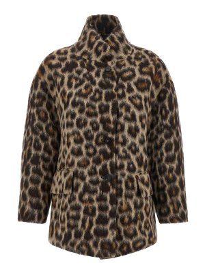ALBERTO BIANI: short coats - Animalier Caban