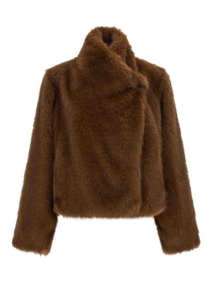 B&B COUTURE: Pelz und Shearling - Pelz - Braun
