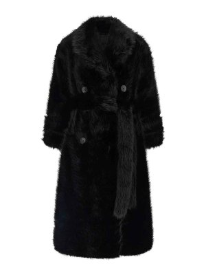 B&B COUTURE: Pelz und Shearling - Pelz - Schwarz