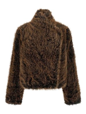 B&B COUTURE: Fur & Shearling Coats - Eco-Fur Coat