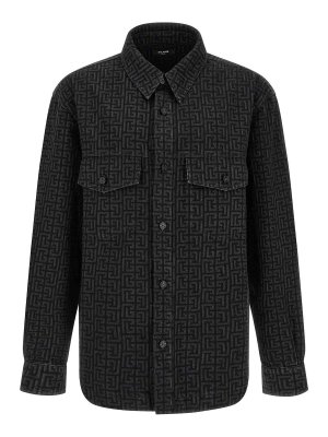 Balmain: Blusen - Bluse - Schwarz