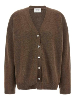 BE YOU: Cardigans - Cardigan - Marron