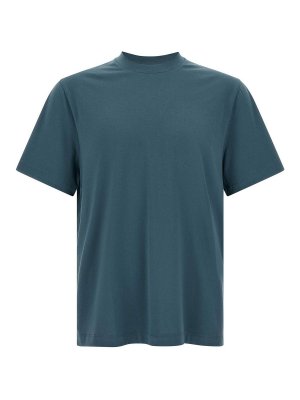 BRIONI: t-shirts - Logo Embroidery T-Shirt