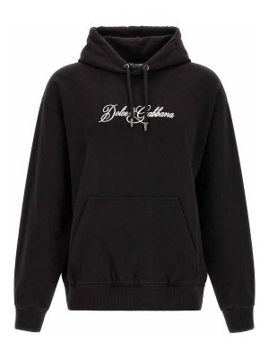 DOLCE & GABBANA: Sudaderas y suéteres - Sudadera - Negro