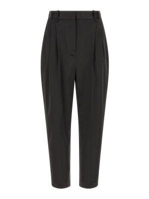 ELISABETTA FRANCHI: Pantalones casual - Pantalón Casual - Negro