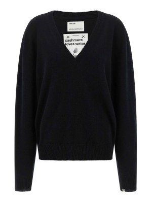 EXTREME CASHMERE: Strickpullover mit Rundhalsausschnitt - Rundhalspullover - Schwarz