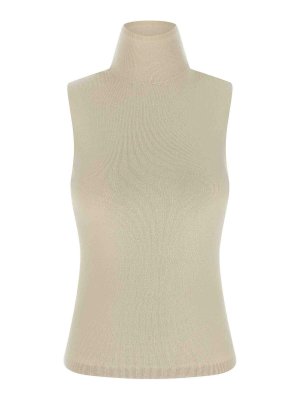 EXTREME CASHMERE: Tops y camisetas sin mangas - Top - Blanco