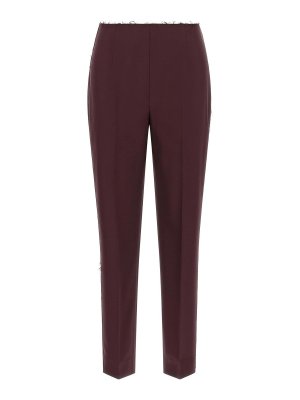 Gianluca Capannolo: Pantalones casual - Pantalón Casual - Burdeos