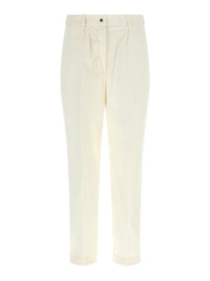 KITON: Pantalones casual - Pantalón Casual - Blanco