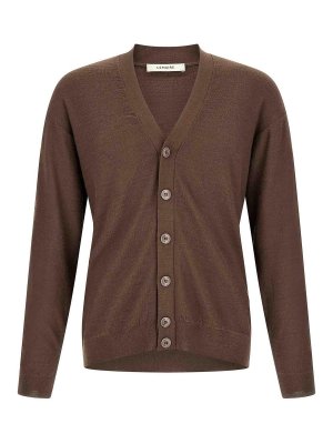 LEMAIRE: cardigans - Relaxed Twisted Cardigan