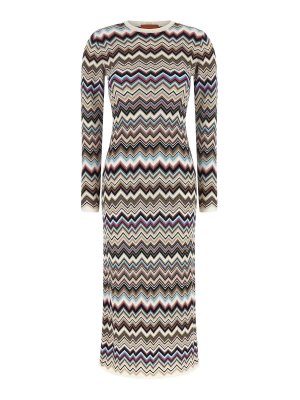 MISSONI: knee length dresses - Zigzag Dress