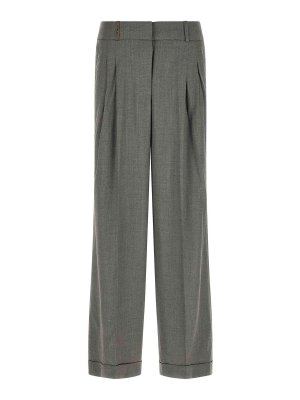 PESERICO: Pantalones casual - Pantalón Casual - Gris