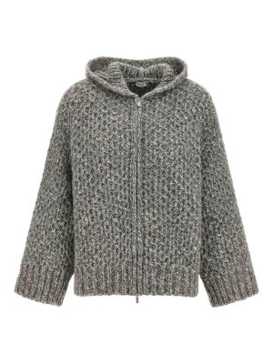 PESERICO: Cardigans - Cardigan - Gris