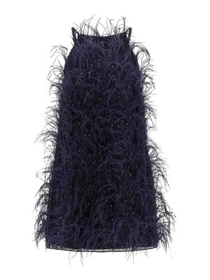 MULBERRY: ニーレングスドレス - 膝丈ドレス - ブルー