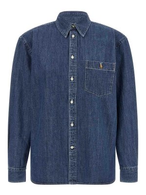 POLO RALPH LAUREN: Camisas - Camisa - Azul