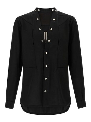 RICK OWENS: Camisas - Camisa - Negro