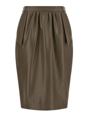 STELLA McCARTNEY: Knielange und Midi Röcke - Midirock - Braun