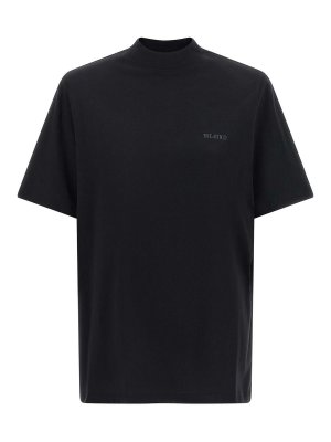The Attico: t-shirt - T-shirt con collo a lupetto