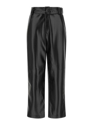 TWINSET: Pantalones casual - Pantalón Casual - Negro