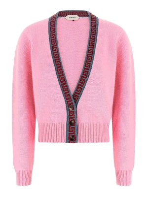 VERSACE: Cardigans - Cardigan - Rose