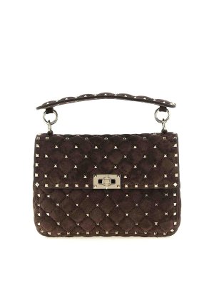 VALENTINO GARAVANI: borse a tracolla - Borsa a tracolla media Rockstud Spike