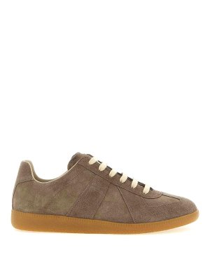 Maison Margiela: sneakers - Replica Sneakers  in pelle scamosciata