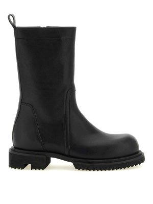 RICK OWENS: ブーティー - アンクルブーツ - 黒