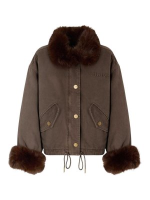 Pinko: Abrigos semilargos - Abrigo Midi - Marrón